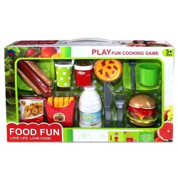 Детска играчка Бургер сет