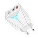 Адаптер за зареждане с USB и Type C портове Адаптер за зареждане с USB и Type C портове