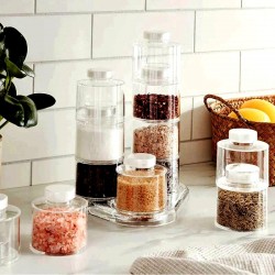 Органайзер с 12 бурканчета за подправки Spice Tower