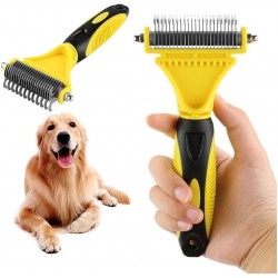 Гребен за домашни любимци, Двустранни остриета  Гребен за домашни любимци, Двустранни остриета