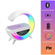 Смарт устройство 4в1, Часовник, Тонколона, Лампа, Безжично зарядно, Smart G-lamp