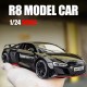 Метална кола AUDI R8 , 1:24, 3 цвята