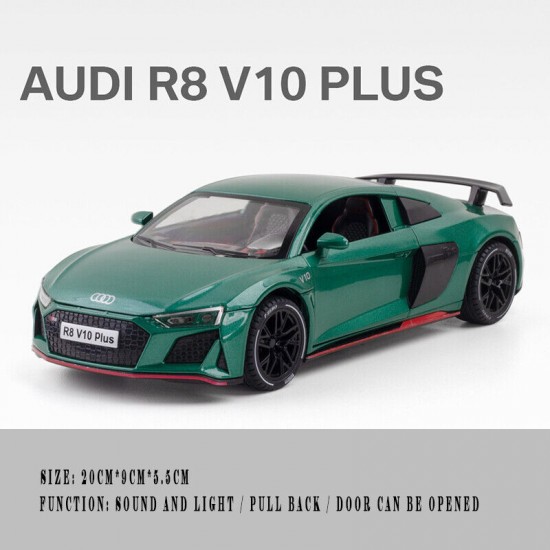 Метална кола AUDI R8 , 1:24, 3 цвята