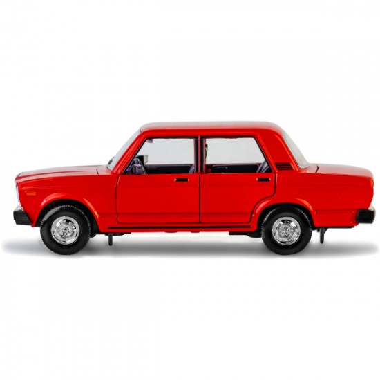 Метална кола Лада, 1: 24 , Червена Метална кола Лада, 1: 24 , Червена
