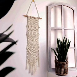 Макраме Висящ гоблен, Декорация за стена
