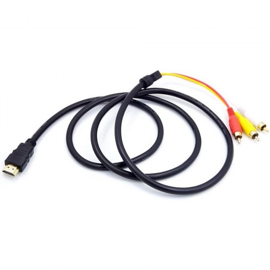 Кабел HDMI към 3 Чинча, 1.5 метра