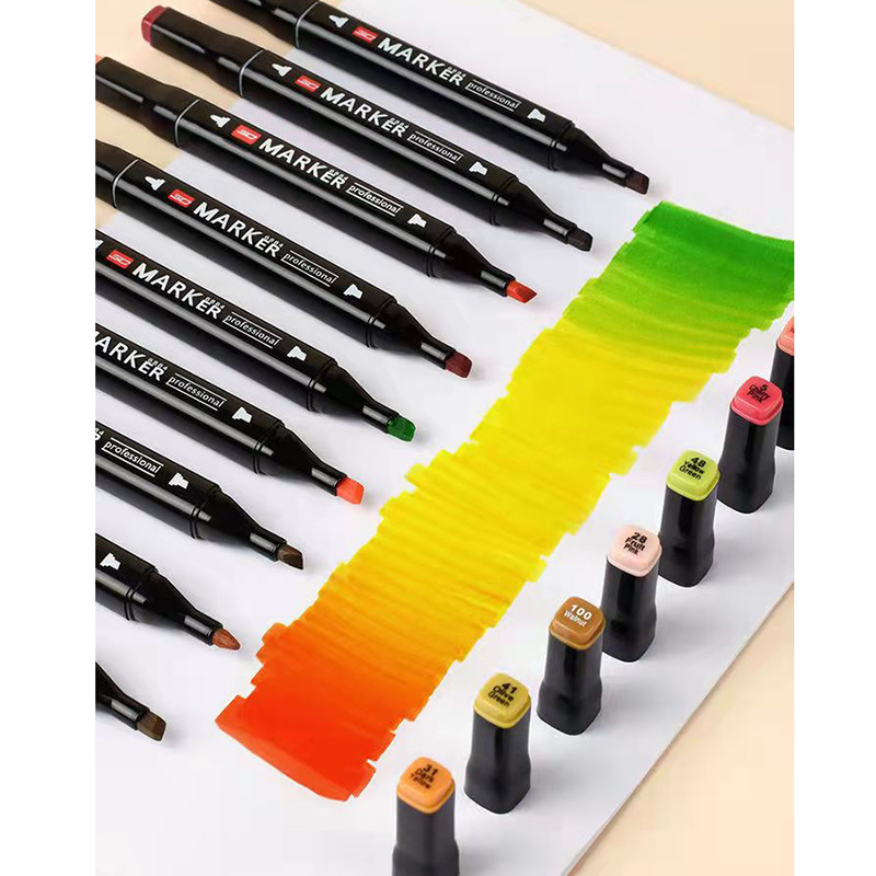 Алкохолни маркери за рисуване  60 цвята