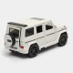 Метална кола Mercedes G-Class 1:24, Бяла
