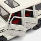Метална кола Mercedes G-Class 1:24, Бяла