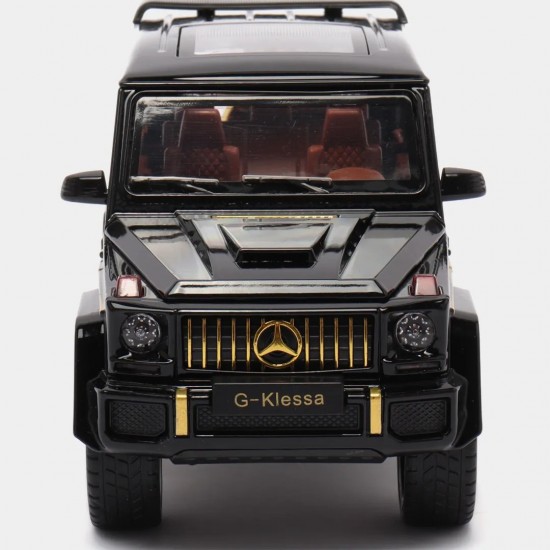 Метална кола Mercedes G-Class 1:24, Черна