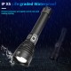 Супер мощен метален фенер P90, USB акумулаторна батерия