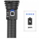 Супер мощен метален фенер P90, USB акумулаторна батерия