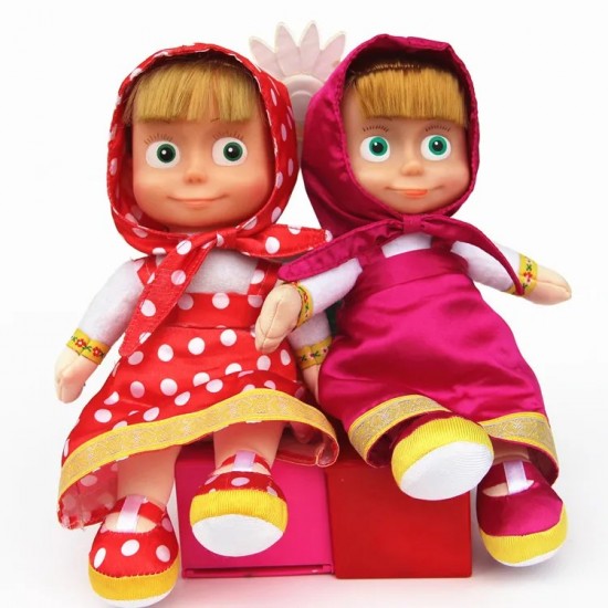 Плюшени играчки Маша и Мечока