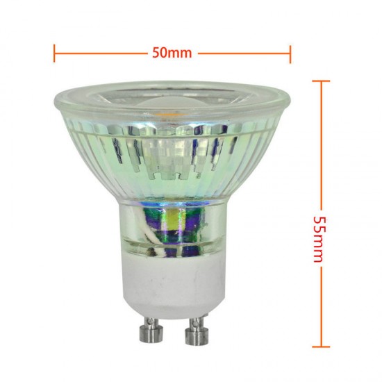 Крушки за лунички , GU10, 4.5W, 330Lm, 2700K , Клас A+ ,6 броя Крушки за лунички , GU10, 4.5W, 330Lm, 2700K , Клас A+ ,6 броя