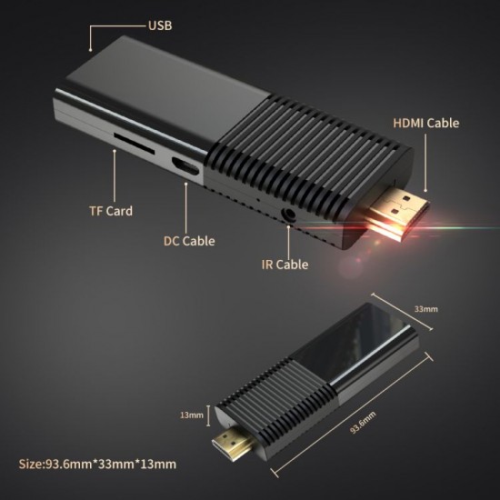 Смарт стик за телевизор - Fire TV Stick, Android, Alexa, 4K, Netlix, Sporify