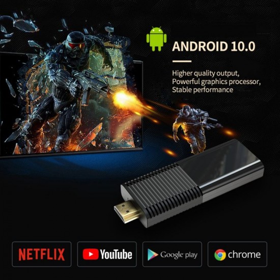 Смарт стик за телевизор - Fire TV Stick, Android, Alexa, 4K, Netlix, Sporify