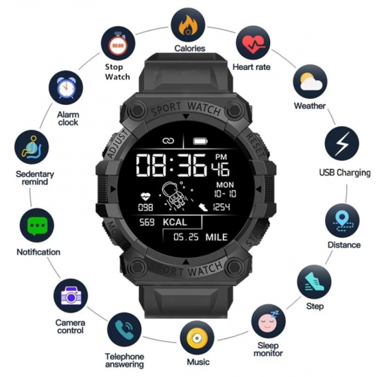 Смарт часовник с Bluetooth , Smart Watch