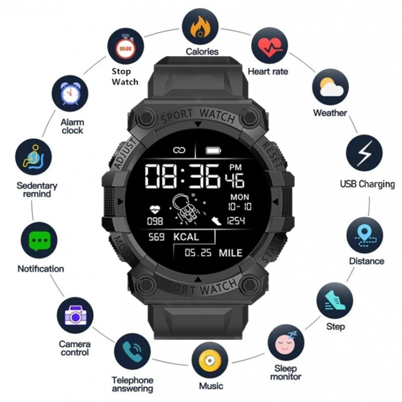 Смарт часовник с Bluetooth , Smart Watch
