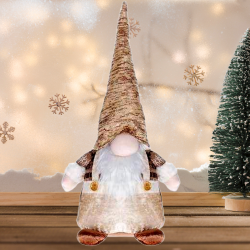Плюшен Коледен Гном