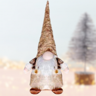 Плюшен Коледен Гном