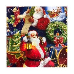 Коледна опаковъчна хартия Дядо Коледа