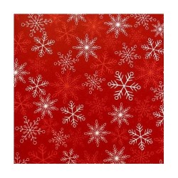 Коледна опаковъчна хартия Снежинки