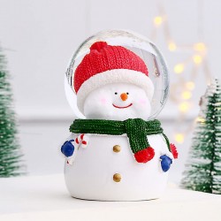 Светещо Коледно преспапие - Снежко 