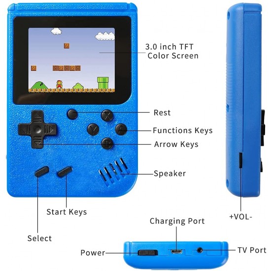Конзола с 400 игри, Game Boy и джойстик sup game box 8 бита