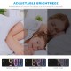 Огледален LED часовник, Шарени цифри
