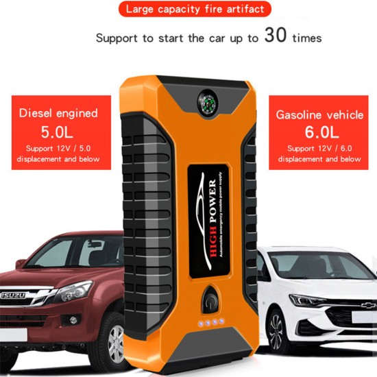 Комплект стартерно устройство за кола 99800mAh Комплект стартерно устройство за кола 99800mAh