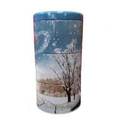 Метална Коледна кутия 3 в 1