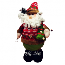 Декоративна коледна фигура от плат