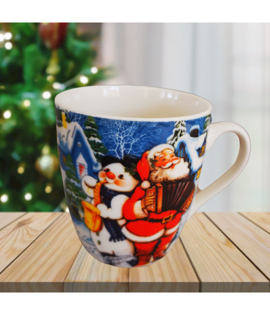 Коледна чаша за кафе, Дядо Коледа и Снежко