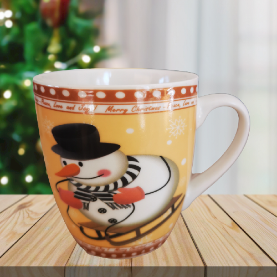 Коледна чаша за кафе, Снежен човек