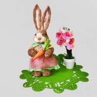 Декоративен великденски заек