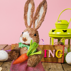 Декоративен великденски заек