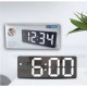 Светещ LED часовник с бели цифри Светещ LED часовник с бели цифри