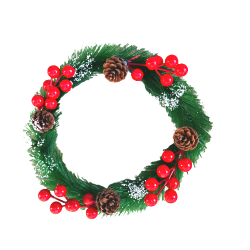 Празничен коледен венец