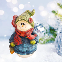 Красив декоративен снежко