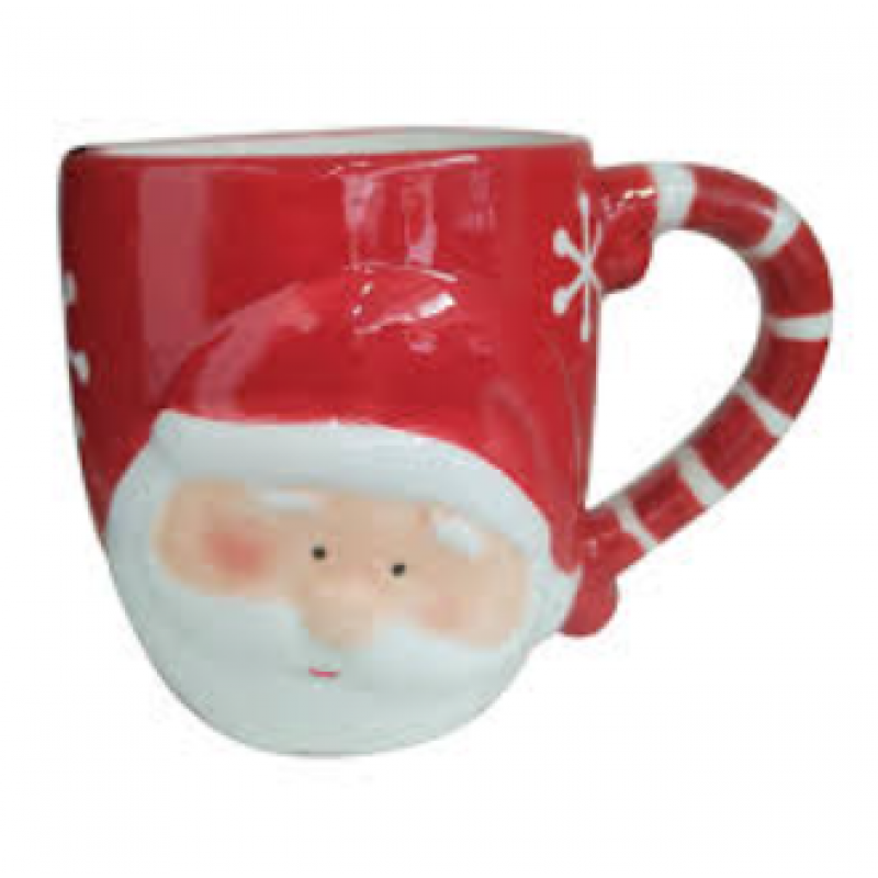 Порцеланова чаша с формата на Дядо Коледа