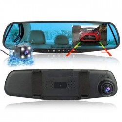 Огледало за кола  с видео регистратор, 2 камери