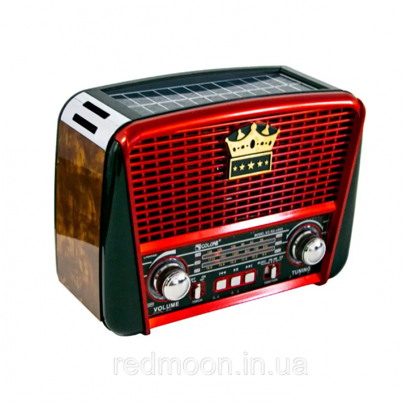 Ретро радио със соларен панел