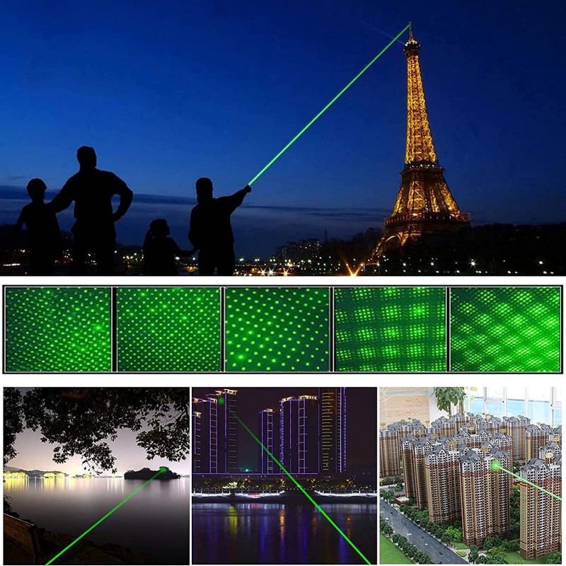 Зелен лазер с USB зареждане