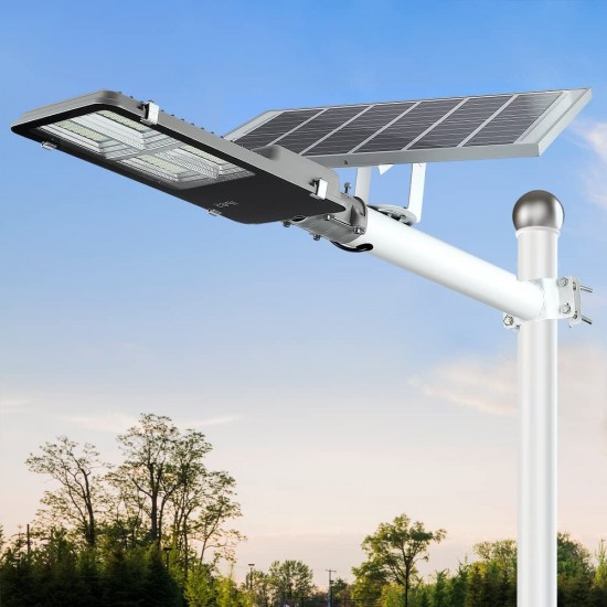 Улична лампа със соларен панел 400w
