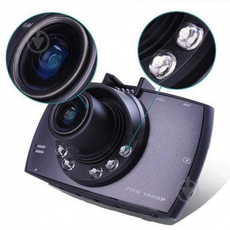 Камера за автомобил, G сензор, Нощно виждане, HD