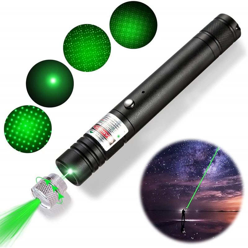 Зелен лазер с USB зареждане