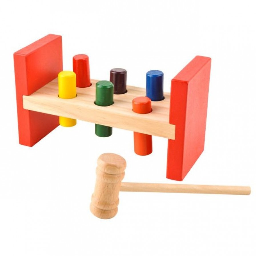Дървена играчка, Логика с чук и блокчета