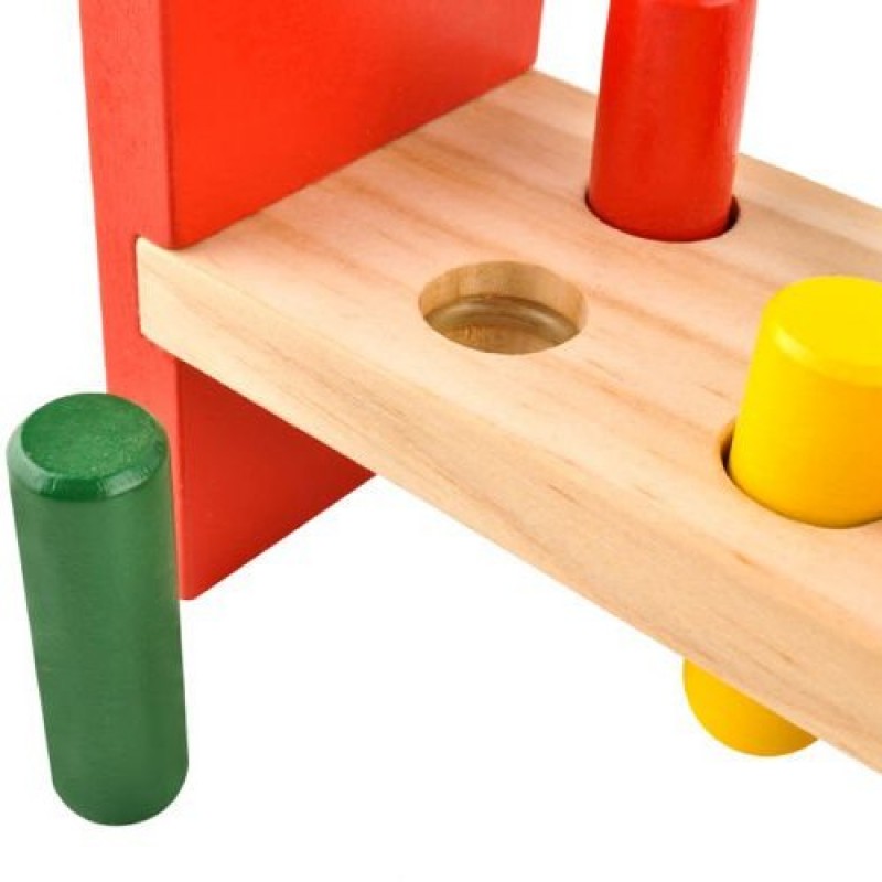 Дървена играчка, Логика с чук и блокчета