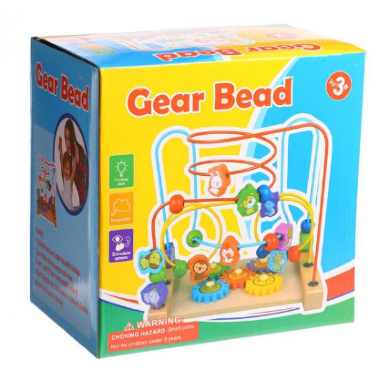 Дървена играчка, Лабиринт Gear Bead