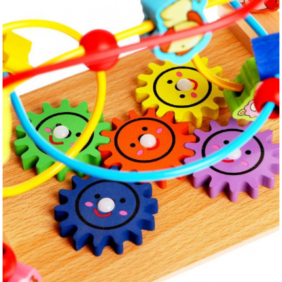 Дървена играчка, Лабиринт Gear Bead